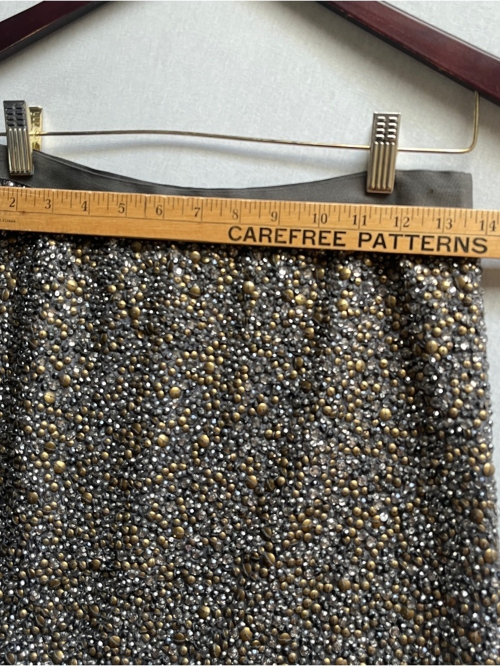 Haute Hippie Beaded Silk Mini Skirt Embellished XS - Picture 9 of 10